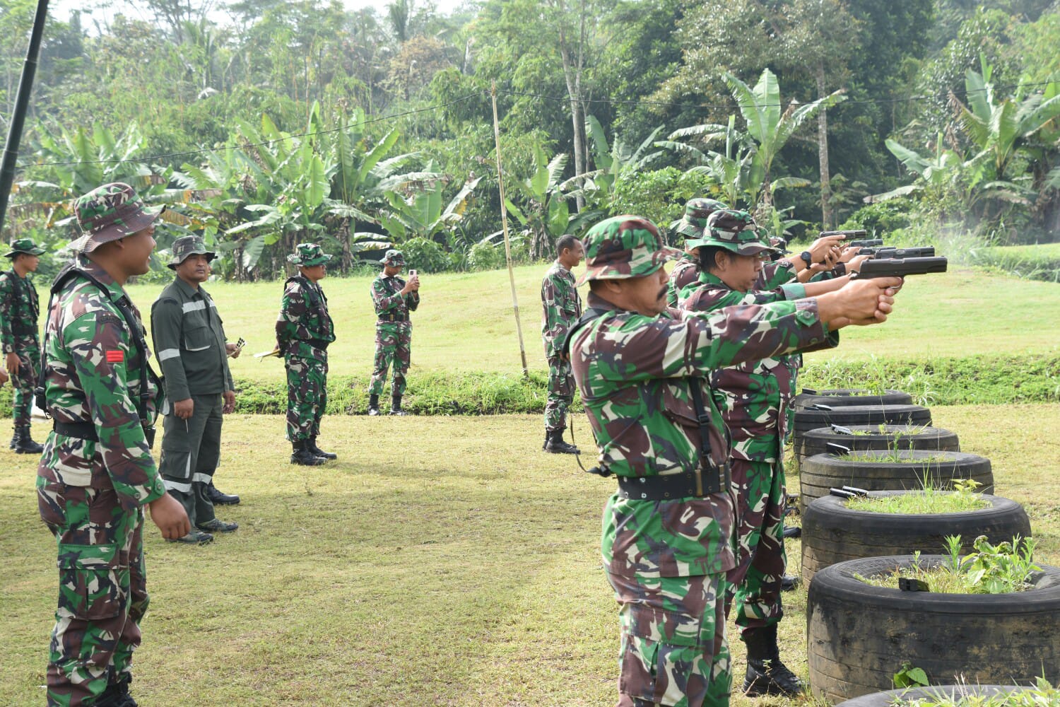 Tingkatkan Kemampuan Prajurit, Korem 073/Makutarama Gelar Latbakjatri TW I Tahun 2023